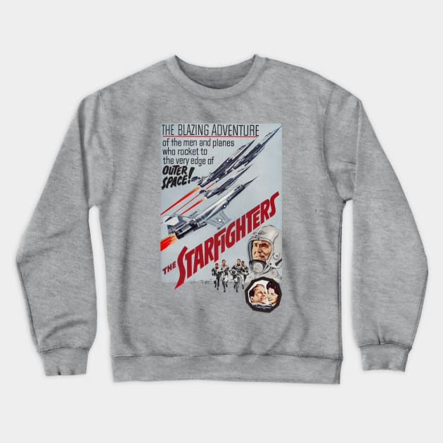 The Starfighters Movie Poster (MST3K) Crewneck Sweatshirt by MovieFunTime